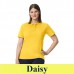 Gildan Softstyle 64800L-B3 177 g-os galléros női póló GIL64800-B3 daisy